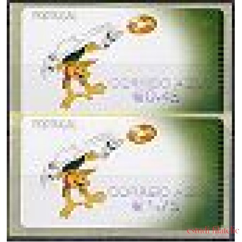 Portugal Atms 2004 Amiel UEFA Fútbol 2v  CORREIO AZUL  D-38