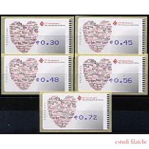 Portugal Atms 2004 Família 5v D-40