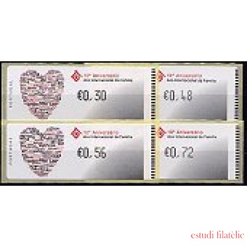 Portugal Atms 2004 Amiel Famíla Coma después del cero  4v D-43