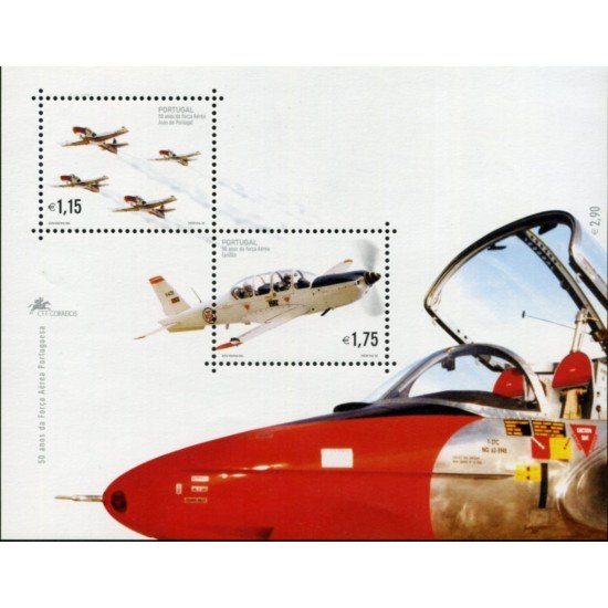 Portugal - 182 - Cent. de la fuerza aérea portuguesa Aviones de guerra Lujo Portugal - 182 - Cent. de la fuerza aérea portuguesa Aviones de guerra Lujo