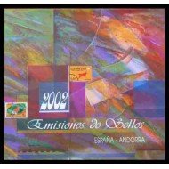 Libro Album Oficial de Sellos España y Andorra 2002