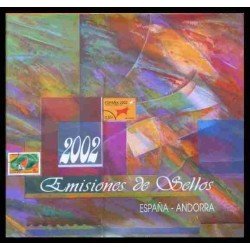 Libro Album Oficial de Sellos España y Andorra 2002 Libro Album Oficial de Sellos España y Andorra 2002