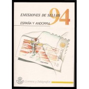 Libro Oficial Correos España y Andorra 1994