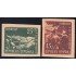 España Spain 787/88A 1938 Homenaje a la División 43 Civil War Military Imperforate SD MNH