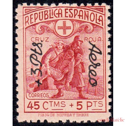 España Spain 768 1938 Cruz Roja Red Cross Stamps MNH