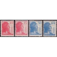 España Spain 751/54 1938 República Republic Stamps MNH