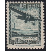 España Spain NE 38 1938 Avión en vuelo Plane MNH