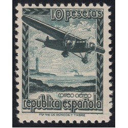 España Spain NE 38 1938 Avión en vuelo Plane MNH España Spain NE 38 1938 Avión en vuelo Plane MNH