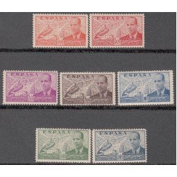 España Spain 880/86 1939 Juan de la Cierva MNH España Spain 880/86 1939 Juan de la Cierva MNH