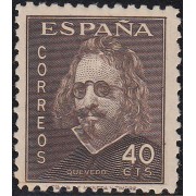 España Spain 989 1945 Centenario muerte de Quevedo MNH