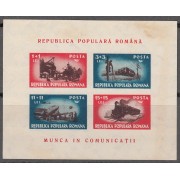 Rumanía - 38 1948 Transportes Tren, avión, camión, barco Nueva