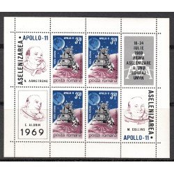 AST/S Rumanía Romania HB 73 1969 El hombre en la luna Nueva, sin fijasellos AST/S Rumanía Romania HB 73 1969 El hombre en la luna Nueva, sin fijasellos