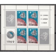 AST/S Rumanía Romania  HB 74 1969 Apolo XIII Nueva sin fijasellos