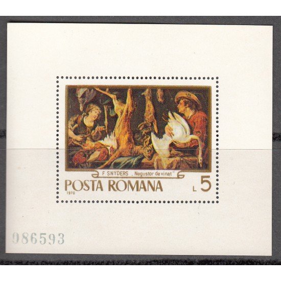 Rumanía - 79 1970 Pintura Arte Nueva, sin fijasellos Rumanía - 79 1970 Pintura Arte Nueva, sin fijasellos