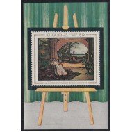 Cuba HB 32 1969 Escuela San Alejandro Pintura Guillermo Collazo MNH