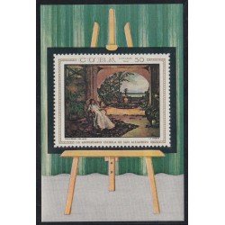 Cuba HB 32 1969 Escuela San Alejandro Pintura Guillermo Collazo MNH Cuba HB 32 1969 Escuela San Alejandro Pintura Guillermo Collazo MNH