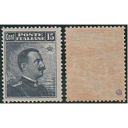 Italia Italy 82 Sassone 86 1909 VITTORIO EMANUELE III MNH FRANCOBOLLI Italia Italy 82 Sassone 86 1909 VITTORIO EMANUELE III MNH FRANCOBOLLI