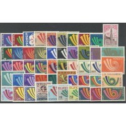 Tema Europa - 1973 - Completo Tema Europa 50 Sellos Tema Europa - 1973 - Completo Tema Europa 50 Sellos