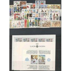 Tema Europa - 1989 - Completo Tema Europa 85 Sellos + 5 HB Tema Europa - 1989 - Completo Tema Europa 85 Sellos + 5 HB