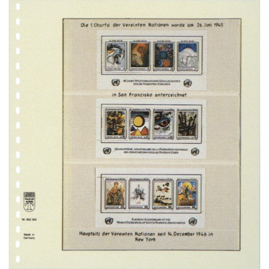 Lindner 802303 Hojas T-Blanko Creaciones Personales Altura: 69,69,75 mm. Lindner 802303 Hojas T-Blanko Creaciones Personales Altura: 69,69,75 mm.