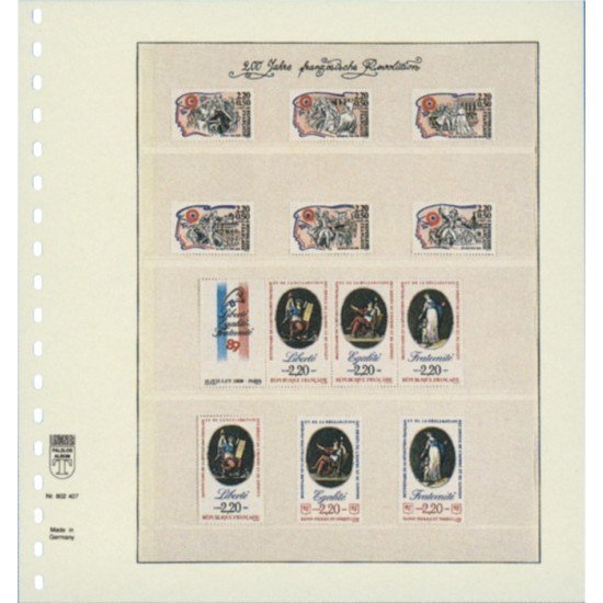 Lindner 802407 Hojas T-Blanko Creaciones Personales Altura: 59,59,49,45 mm. Lindner 802407 Hojas T-Blanko Creaciones Personales Altura: 59,59,49,45 mm.
