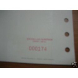 España Documento Anfil 11 Numeración Rojo 1000 ejemplares