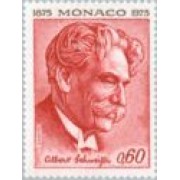 Monaco - 1011 - 1975 Cent. de Albert Schweitzer Lujo