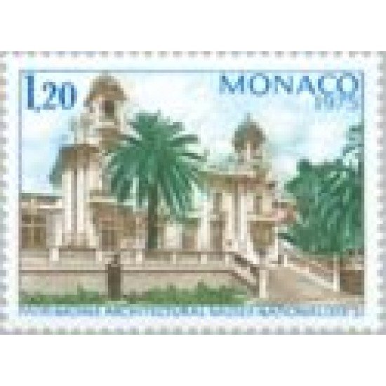 Monaco - 1016 - 1975 Año europeo de patrimonio arquitectónico-villa Sauber-Lujo Monaco - 1016 - 1975 Año europeo de patrimonio arquitectónico-villa Sauber-Lujo