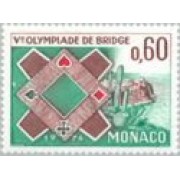 Monaco - 1052 - 1976 1ª Olimpiada de bridge de Monte-Carlo Lujo