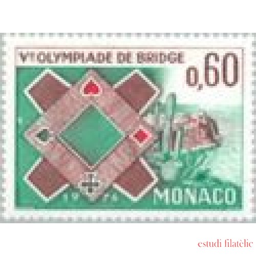 Monaco - 1052 - 1976 1ª Olimpiada de bridge de Monte-Carlo Lujo