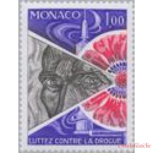 Monaco - 1118 - 1977 Lucha contra la droga Lujo