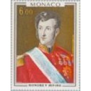 Monaco - 1124 - 1977 Príncipe Honorio V -cuadro de Marie Verroust-Lujo