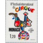 Monaco - 1201 - 1979 VI Fest. inter. de circo de Monte-Carlo Lujo
