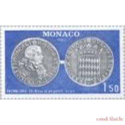 Monaco - 1231 - 1980 Numismática-ecu de plata de 1649/Honoré II-Lujo