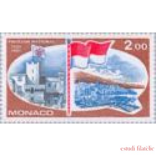 Monaco - 1277 - 1981 Cent de la creacíon de la bandera nacional Lujo