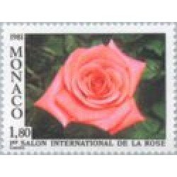Monaco - 1297 - 1971 1er Salón inter. de la rosa-Monte-Carlo-Lujo Monaco - 1297 - 1971 1er Salón inter. de la rosa-Monte-Carlo-Lujo