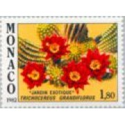 Monaco - 1339 - 1982 Serie-plantas exóticas de jardín-Lujo