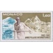 Monaco - 1355 - 1982 Cent. del 1er año polar inter. Lujo
