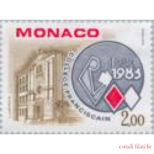 Monaco - 1369 - 1983 100º Aniv. del Colegio franciscano-Monte-Carlo-Lujo