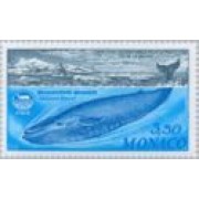 Monaco - 1372 - 1983 Comisión inter. protección de la ballena Lujo