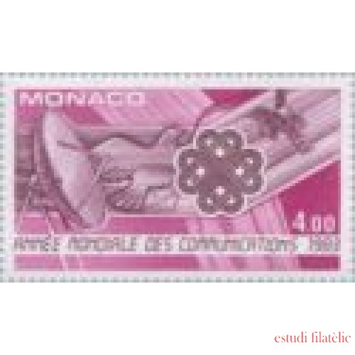 Monaco - 1373 - 1983 Año mundial de las comunicaciones Lujo