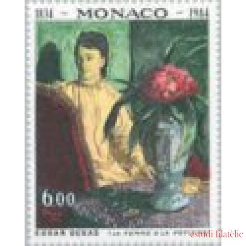 Monaco - 1455 - 1984 Serie-Las artes-150º aniv. de Degás/cuadro-Lujo