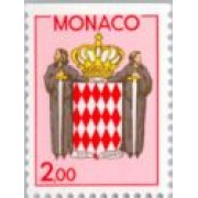 Monaco - 1623 - 1988 Serie-escudos-Lujo