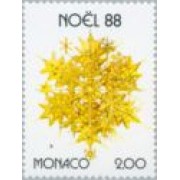 Monaco - 1662 - 1988 Navidad-estrella-Lujo