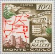 Monaco - 491 - 1958 27º Rally de Monte-Carlo Lujo