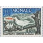 Monaco - 611 - 1963 Campaña mundial contra el hambre Lujo