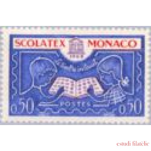Monaco - 617 - 1963 Scolatex-exp. filatélica educativa-Lujo