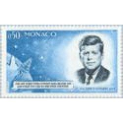 Monaco - 658 - 1964 Aniv. de la muerte de J.F. Kennedy Lujo Monaco - 658 - 1964 Aniv. de la muerte de J.F. Kennedy Lujo