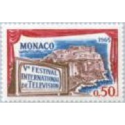 Monaco - 659 - 1964 5º Festival inter. de televisión-Monte-Carlo Lujo