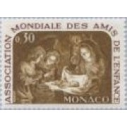 Monaco - 688 - 1966 Asociación mundial de amigos de la infancia Lujo